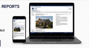 Digital inspection report displayed on computer and phone